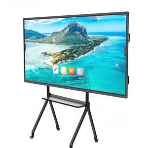 กระดานอัจฉริยะแบบอินเทอร์แอคทีฟขนาด 55/65/75/85/98 นิ้ว |   จอแสดงผล 4K UHD พร้อมหน้าจอสัมผัสและระบบปฏิบัติการคู่ สำหรับห้องเรียนและการประชุม - Product Image 2