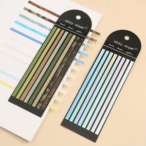 Multi-Color Transparent Waterproof Self-Adhesive Memo Pads for Office & Home Organization Must-Have School Supplies - Product Image 5