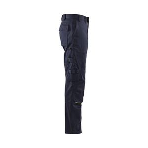 BLAKLADER - 170115018933C58 Pantalones de soldadura Azul marino/Amarillo-EAN 7330509558003 ROPA DE TRABAJO RESISTENTE A LLAMAS - Product Image 5
