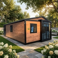 Cabane préfabriquée en conteneur, maisonnette, bungalow, mini-cabane en forme de pomme, maison modulaire préfabriquée, chambre capsule, hôtel, complexe hôtelier