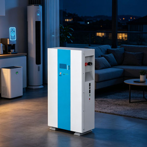 Batterie murale de stockage d'énergie domestique en gros, pack de batteries LiFePO4 sécurisé 25,6 V 200 Ah avec Wi-Fi - Product Image 1