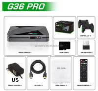 Console de Jeu Vidéo Classique S G36 Pro HD pour TV, Boîtier de Jeu Android 9 Double Système G36pro, Super Console de Jeu Sans Fil