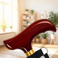 I03FC15YBU- # B #     Bâtons de marche télescopiques réglables à quatre pieds avec poignée en bois et motif floral, rotation à 360° °   Base rotative.
