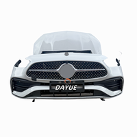 Kit carrosserie complet d'origine d'occasion pour Mercedes Classe C 206, comprenant pare-chocs avant, phares et capot, haute qualité, fixation par boulons, ajustement universel