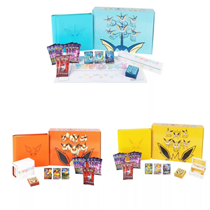 Boîte de collection premium Pokémon Eevee, version chinoise, jeu de cartes à collectionner PTCG, jouets, cadeau pour les collectionneurs - Product Image 1