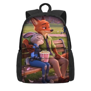 Tas Ransel Anime Bertema Zoo 2 untuk Siswa Sekolah Dasar, Kapasitas Besar, Cetakan Kartun, Produk Baru Tersedia - Product Image 5