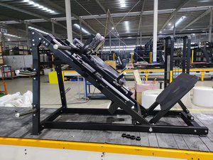 Máquina de prensa de piernas metálica Brightway para gimnasios comerciales, equipo de fitness al por mayor, máquina de entrenamiento <span class=keywords><strong>Hack</strong></span> Slide - Product Image 2