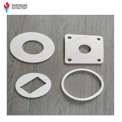 High Temperature Insulated Aluminate Silicate Ceramic Fiber Paper Refractory Material Manufacture Gasket