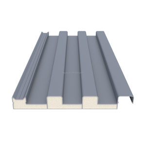 ألواح تسقيف حديثة من سبائك الألومنيوم عازلة للحرارة للمنازل الجاهزة والفلل - صديقة للبيئة ومقاومة للحريق والماء وتحمل الأحمال الثقيلة - Product Image 1