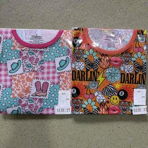 Set di 2 Pezzi in Bambù per Bambine, Pigiama con <span class=keywords><strong>Personaggi</strong></span>, Manica Corta, Confezione Misteriosa RTS - Product Image 4