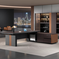 Mobilier de bureau chef de bureau Table de bureau directeur de bureau PDG Table de luxe chef de bureau