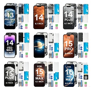 หน้าจอ OLED แบบนุ่ม ความสว่างสูง ขนาด<span class=keywords><strong>น</strong></span>ิ้ว พร้อมไอซีแบบพกพาสำหรับ <span class=keywords><strong>iPhone</strong></span> 12 <span class=keywords><strong>13</strong></span> 14 15 16 17 <span class=keywords><strong>Pro</strong></span> Plus <span class=keywords><strong>Pro</strong></span> Max 16E 17E ติดตั้งง่าย - Product Image 1