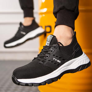 Prezzo di fabbrica pronto magazzino traspirante Fly Knit Steel Toe Head <span class=keywords><strong>uomo</strong></span> sport <span class=keywords><strong>scarpe</strong></span> antinfortunistiche <span class=keywords><strong>da</strong></span> <span class=keywords><strong>lavoro</strong></span> - Product Image 5