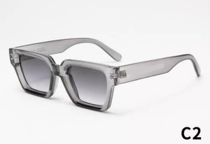 Stylish Black Retro Square Sunglasses with UV400 Lenses Advanced UV Resistance Natural Fashionable Design - Product Image 2