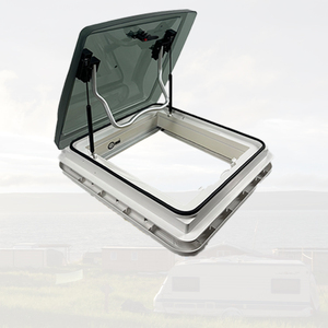 Vente directe d'usine 400*400mm ASA acrylique RV lucarne pour <span class=keywords><strong>caravane</strong></span> et remorque Camping CE Mark certifié fenêtres de voiture - Product Image 1