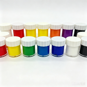 Pintura de Dedos Lavable No Tóxica al por Mayor, 15ml, en Envase Individual, a Base de Agua, para Juego Sensorial Infantil, Aprendizaje Temprano, Preescolar, Manualidades en Casa - Product Image 3
