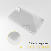 HD 0.4mm grand arc A + haut verre trempé pour iphone 16 15 Pro Max 14 13 12 11 protecteur d'écran pour téléphone Android verre trempé