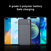 Chargeur mobile mince IS-Q7 20000mAh, Power Bank, nouveau modèle, entrée Type-C 5V/2A, Micro USB avec batterie Li-Polymère, certifié Rohs Ce