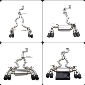 Système d'échappement Catback Valvetronic OE pour <span class=keywords><strong>BMW</strong></span> M3 M4 F80 F82 3.0T 2014-2019, tuyau d'échappement en acier inoxydable, silencieux d'échappement - Product Image 2