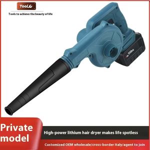 <span class=keywords><strong>Souffleur</strong></span> de <span class=keywords><strong>feuilles</strong></span> haute puissance à double usage Rechargeable DIY Batterie industrielle au lithium Sèche-cheveux Souffleurs - Product Image 5