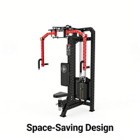 Machine de musculation double fonctionnelle pour la poitrine - Presse à la poitrine assise et debout pour l'entraînement de la force du haut du corps