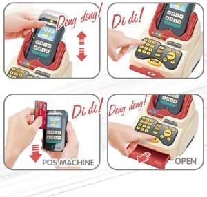 Set da gioco per negozio di alimentari di lusso da 55 pezzi con Scanner, dessert per gelati e altri prodotti per gelato - Product Image 4