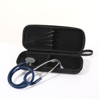 Étui de rangement pour stéthoscope médical Littmann Oxford en EVA écologique avec fermeture éclair, sac organisateur de luxe classique résistant à l'eau