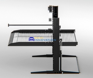 Elevador de Estacionamiento de Doble Columna, Elevador Hidráulico para Vehículos de 3200 kg para SUV y Camionetas <span class=keywords><strong>con</strong></span> <span class=keywords><strong>Plataforma</strong></span> Ancha - Product Image 4