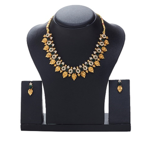 Elegante y Deslumbrante Juego de Joyería de 4 Piezas que Incluye un Precioso Collar, Joyería, Collar Sautoir, Collar con Placa, Diseñado para Mujeres - Product Image 1