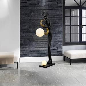 Lámpara de Pie con Figura de Hombre Tocando Saxofón, LED, Decoración para Hotel, Galería de Arte, Obra de Arte, Lámpara de Pie de Resina, Adornos para <span class=keywords><strong>Bar</strong></span> - Product Image 3