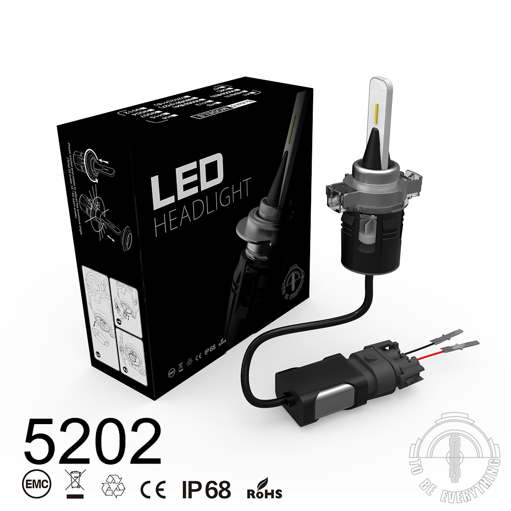 Balle B6 LED Phare Mince Kit de Conversion 24 W CSP Y11 Puces Tout-en-un Blanc Pur 6000 K L'ampoule de Lampe de Voiture