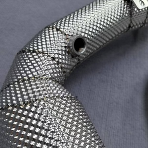 ท่อระบายไอเสียสำหรับรถเมอร์เซเดสเบนซ์ M178 W213 E63 V8 AMG ท่อแมนเดรลงอสแตนเลสท่อลดขาลงด้วยตัวป้องกันความร้อน - Product Image 6