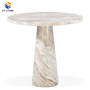 Tavoli <span class=keywords><strong>da</strong></span> <span class=keywords><strong>Pranzo</strong></span> in Marmo Emperador Dark, Tavolo di Lusso in Pietra per Villa, Hotel, Arredamento di Alta Gamma per Sala <span class=keywords><strong>da</strong></span> <span class=keywords><strong>Pranzo</strong></span> - Product Image 4