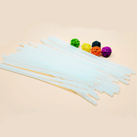 Bâton de colle thermofusible tige de colle thermofusible écologique Transparent 7MM 50 pièces adapté au processus de pistolet à colle collage bricolage