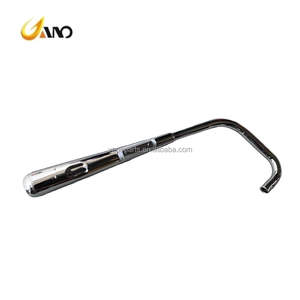 WANOU Edelstahl-Motorrad-Auspuffrohr für <span class=keywords><strong>CG</strong></span> <span class=keywords><strong>125</strong></span> CG150 <span class=keywords><strong>CG</strong></span> 200 - Product Image 1