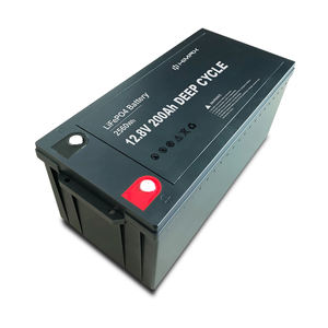 Lithium Ijzerfosfaat 12 V Lifepo4 Lithium Li Ion Baterie 12 Volt Solair Batterijen 200ah Zonnebatterij - Product Image 2