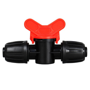 Drip Irrigation Connector Set 16pcs Black POMPP <b>Threaded</b> Water Pipe Joint For Garden Agricultural Use - Product Image 5