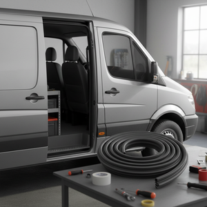 DOOR SEAL <b>RUBBER</b> SLIDING DOOR for Compatible with MERCEDES SPRINTER 1997-2006 OEM A9016970598 - Product Image 3