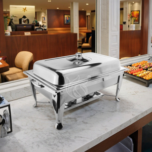 Scaldavivande Economico in Acciaio Inox con Coperchio in Vetro Trasparente per Catering, Hotel, Ristoranti e <span class=keywords><strong>Cucine</strong></span> - Product Image 6