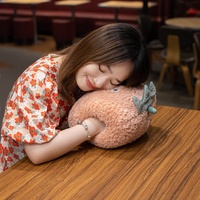 Knuffel Ananas Handwarmer Kussen Aardbei Bedside Tatami Fruit Kussen Sofa PP Katoenen Vulling China