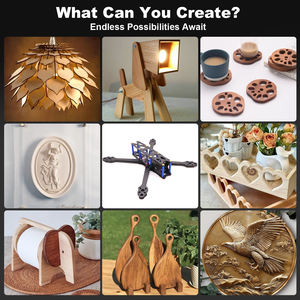 Router Láser de Madera TTC6050 de Alta Calidad con ATC de 4 Ejes Sistema de Tallado de Hojas por Fresado CNC con Control NC Studio y Núcleo de Motor - Product Image 6