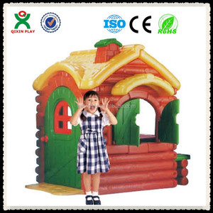 Casitas de Jardín Pequeñas y Bonitas para <span class=keywords><strong>Niños</strong></span>/Casa de Juegos de Plástico Colorida/Casa de Juegos Infantil para Exteriores QX-158D - Product Image 3