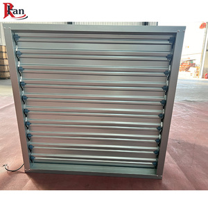 Industri 50 inci ventilasi shutter kerucut kipas kotak panjang pisau variabel kecepatan knalpot - Product Image 2