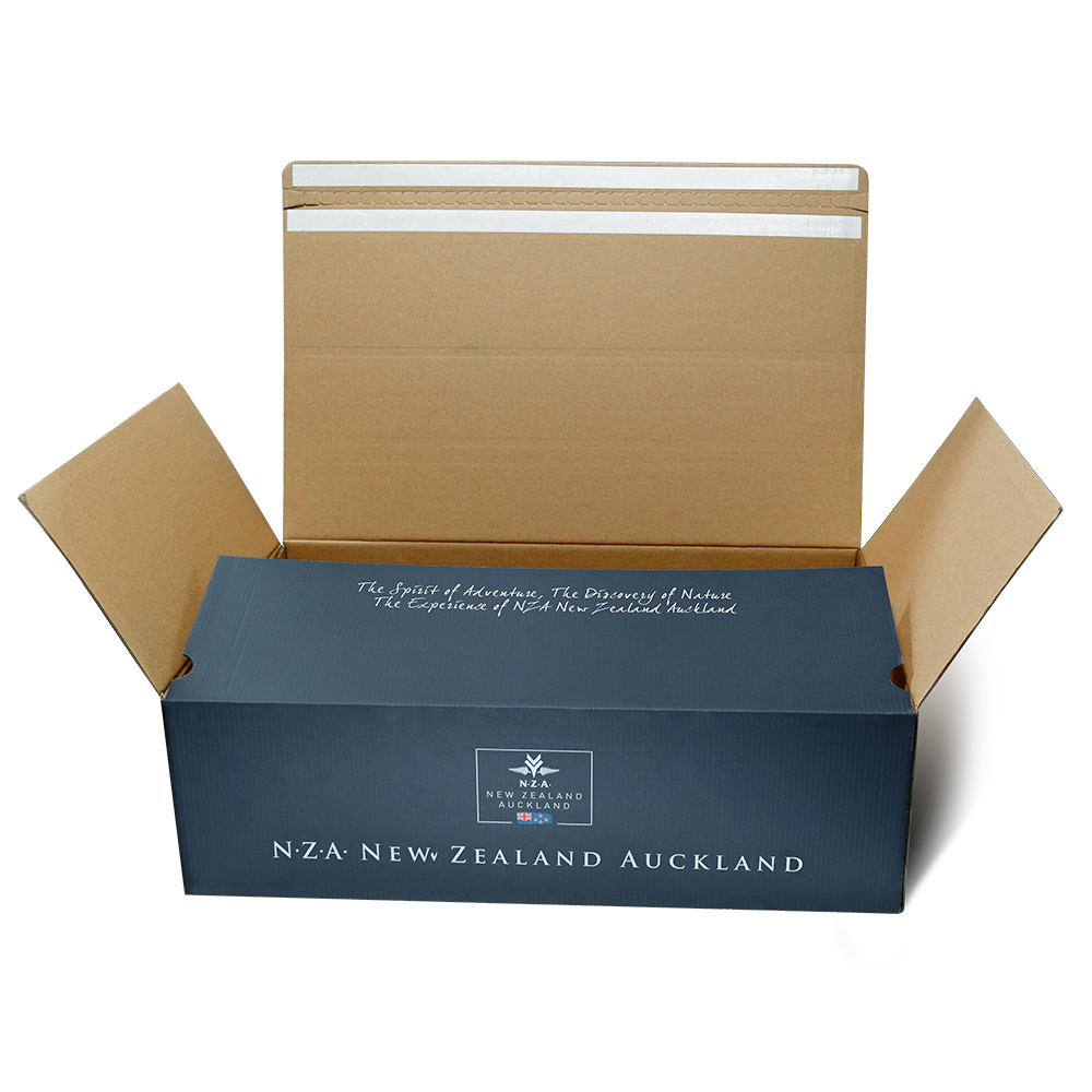 double sticking reusable custom shipping boxes