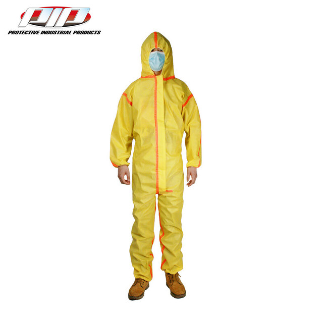 Work Chemical Protective Jumpsuit, Acid and Alkali Resistance, Chemical Experiment Anti-corrosion, Fully Enclosed Spray Painting