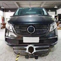Calandre avant style Diamond Star GT Stripe pour Mercedes-Benz Vito V-Class V220 V250 V260 W447 2016-2023 – Amélioration et personnalisation extérieure