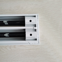 Pièces détachées HVAC Royal Service, diffuseur d'air linéaire en aluminium pour la climatisation et la ventilation, deux fentes, diffuseur d'air intelligent et grilles