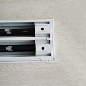 Repuestos para HVAC Royal Service, Difusor <span class=keywords><strong>de</strong></span> Aire Lineal <span class=keywords><strong>de</strong></span> Aluminio para Ventilación <span class=keywords><strong>de</strong></span> Aire Acondicionado, Dos Ranuras, Rejilla <span class=keywords><strong>de</strong></span> Ventilación Inteligente - Product Image 5