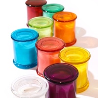 Bougie parfumée en verre de 200 g personnalisable en gros pour cadeaux, artisanat, faveurs de mariage