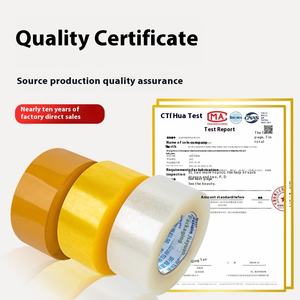 대형 1000m 자동 포장 투명 테이프 50m 양면 <span class=keywords><strong>BOPP</strong></span> 종이 택배 씰링 롤 대형 품목 - Product Image 4